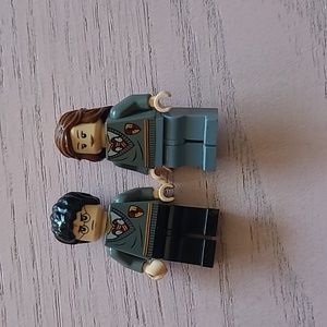 Harry Potter Hermione and Harry Lego figures